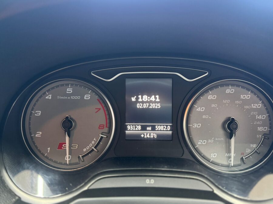Audi S3 2.0 TFSI quattro Euro 6 (s/s) 3dr